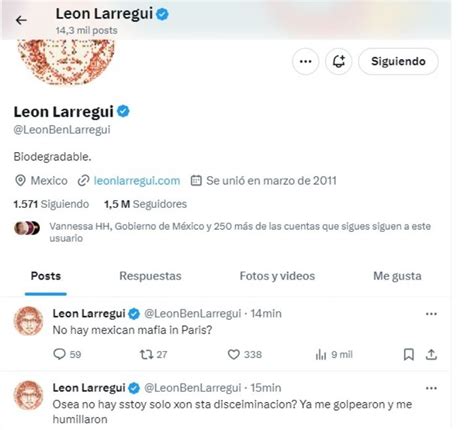 Preocupa a fans mensajes extraños de León Larregui tras ser