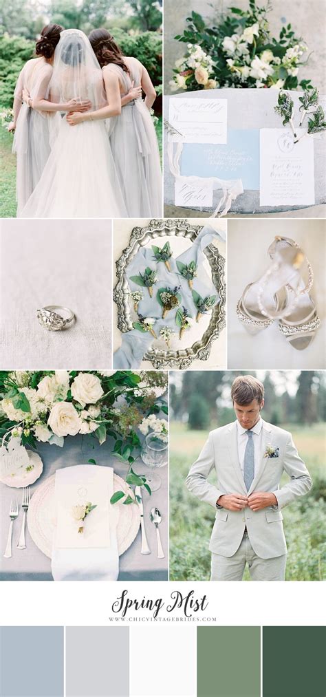 Spring Mist - Dreamy Wedding Inspiration in a Soft Palette of Blue ...