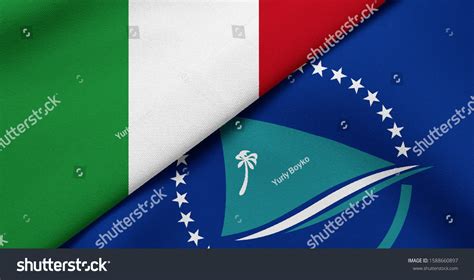 Flag Italy Secretariat Pacific Community Stock Illustration 1588660897