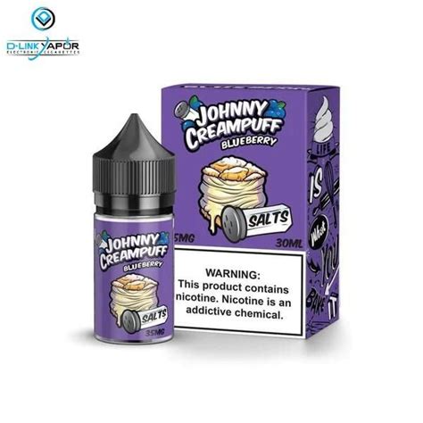 Johnny Creampuff Blueberry Bánh Su Kem Việt Quất Salt Nic 30ml