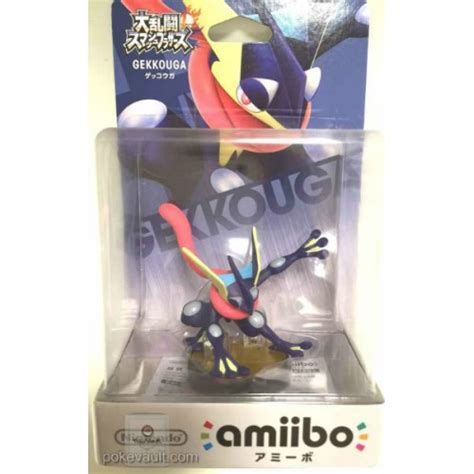 Pokemon Nintendo Wii Amiibo Greninja Figure