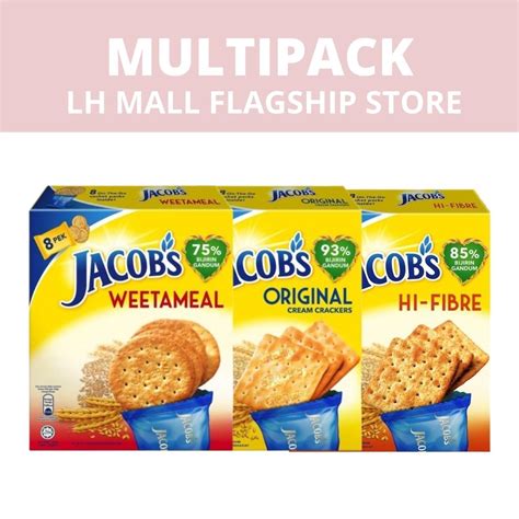 Jacobs Crackers Biscuits Multipack Series Shopee Malaysia