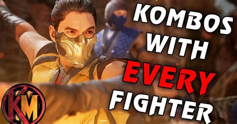 Day 1 combo showcase for every character goes hard in Mortal Kombat 1 ...