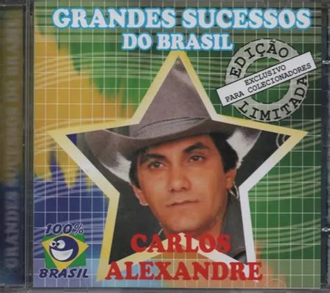 Cd Carlos Alexandre Grandes Sucessos Do Brasil Mercadolivre