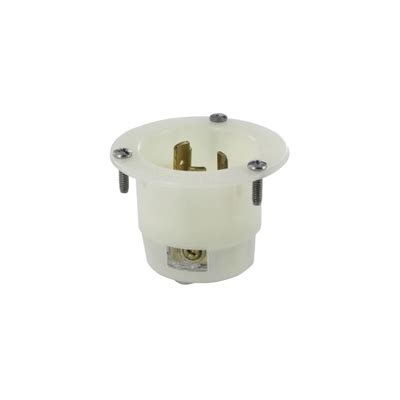 Leviton 2685 3 Phase Non Grounding Receptacle Locking Flanged Inlet