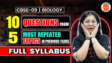 Top Cbse Class Biology Questions Previous Years Most Repeated