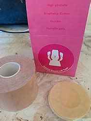 Boobs Tape Breast Lift Tape 2 X 16 And 10 Pair Disposable Round