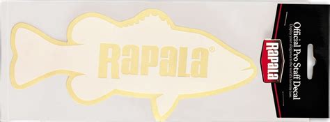 Rapala Official Pro Staff Decal Rbd1 Bass Rpd1 Pike Rwd1 Walleye You