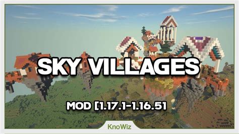 Ce Mod Ajoute Des Sublimes Villages Célestes Dans Minecraft Sky