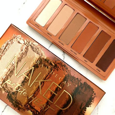 Review Tutorial Urban Decay Naked Petite Heat Palette Miranda Loves