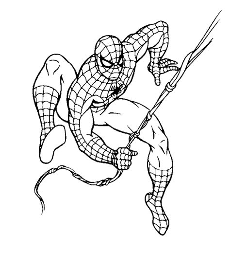 Coloring Page - Spiderman coloring pages 4