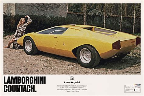 Lamborghini Countach Poster V2 - Postertok