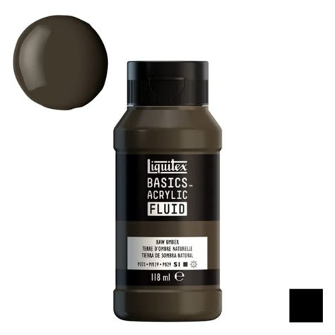 Farba Akrylowa Liquitex Basics Acrylic Fluid Ml Raw Umber