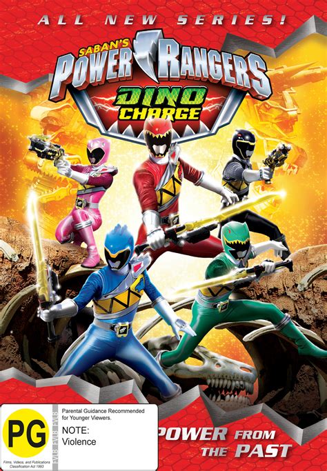 Power Rangers Dino Charge Power From The Past Dvd Buy Now At