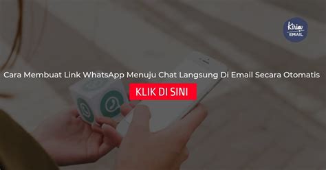 Cara Membuat Link Whatsapp Langsung Ke Chat Dengan Wa Me