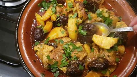 Tagine D Agneau Aux Pruneaux Et Pommes De Terre La Cuisine De Kadou