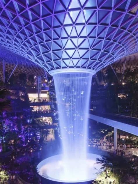 How to Visit Singapore Airport's Waterfall + 16 Things to Do at the Jewel on a Layover - Katie ...