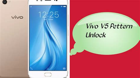 Vivo V5 Pattern Unlock YouTube