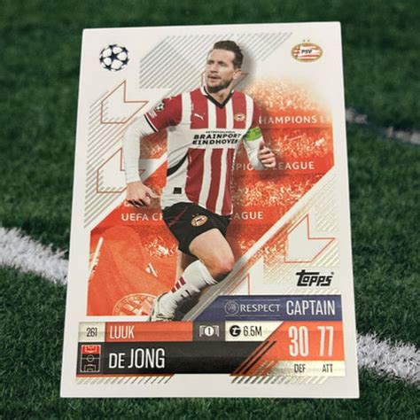 Topps Match Attax Uefa Champions League Karte Luuk De Jong