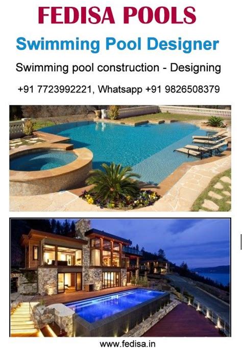 Luxury Swimming Pool, Perimeter Overflow Pool Construction |Design ...