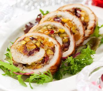 Bowel Cancer Australia Recipe Info Cranberry Brie Stuffed Turkey Breast