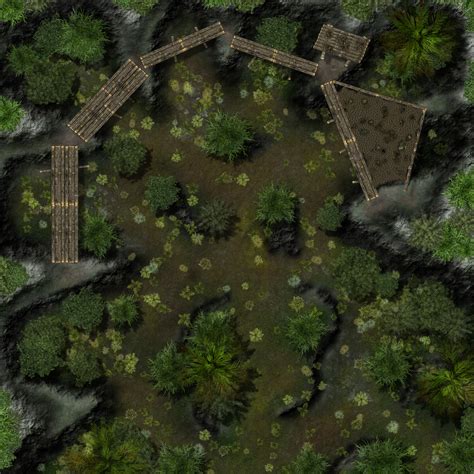 Jungle Battle Map 5e The Arena From Mythic Odysseys Of Theros 24x32