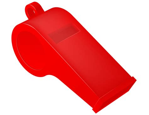 Red Whistle Clipart Clipartlib