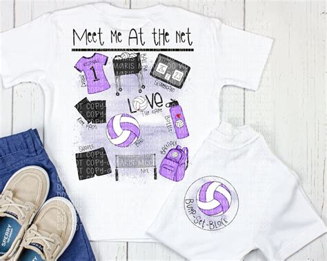 Purple Lavender Volleyball DIGITAL DOWNLOAD Volleyball Design ...