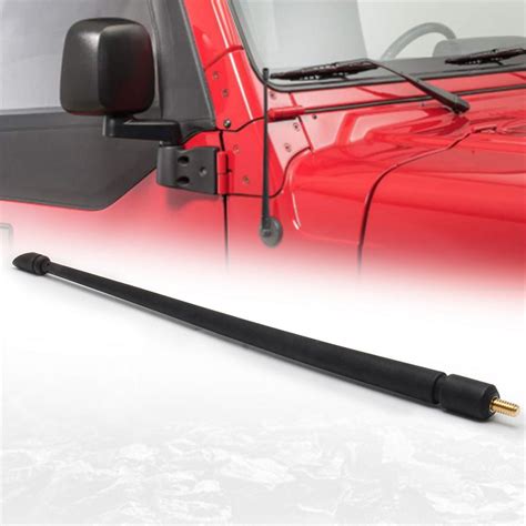 Acaigel 13 Antenna For Jeep Wrangler Jk Jku Jl Jlu Rubicon Sahara 2007 2021 Fm Radio Antenna