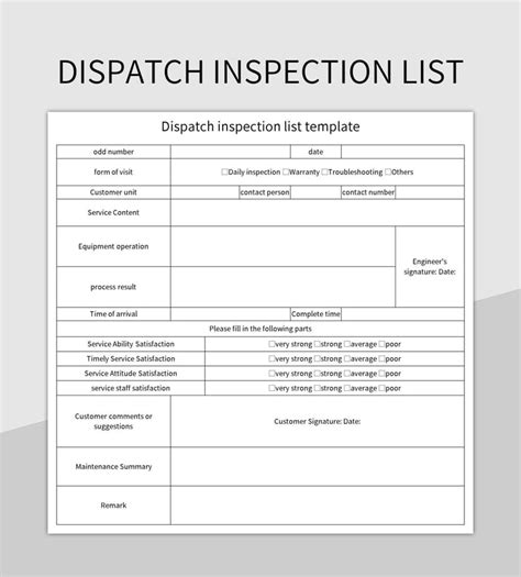 Free Dispatch Templates For Google Sheets And Microsoft Excel Slidesdocs