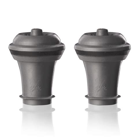 Amazon Vacu Vin Wine Saver Vacuum Stoppers Set Of 2 Gray For