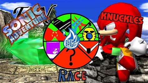 Efc At The Races Sonic Adventure Dx Knuckles Race Youtube