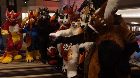 4k Dutch Angel Dragons And Skypro Fursuits Ft Telephone At Furry