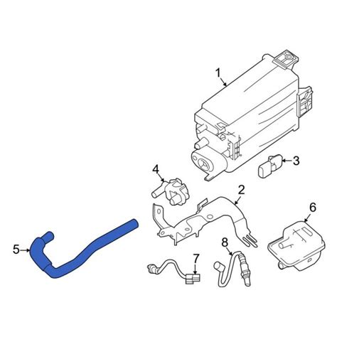 Nissan Oe Fh A Evaporative Emissions System Lines