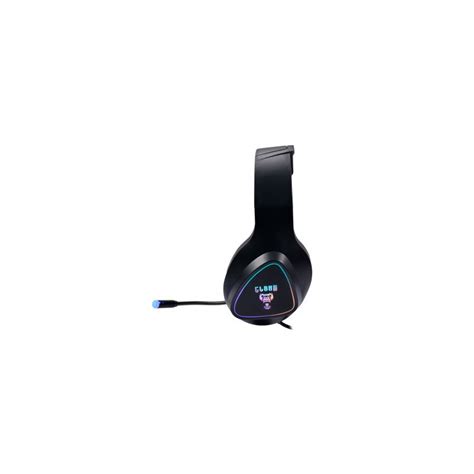 HEADSET GAMER FIO JUNGLE CL HM709 PRETO LED CLANM MGSshop