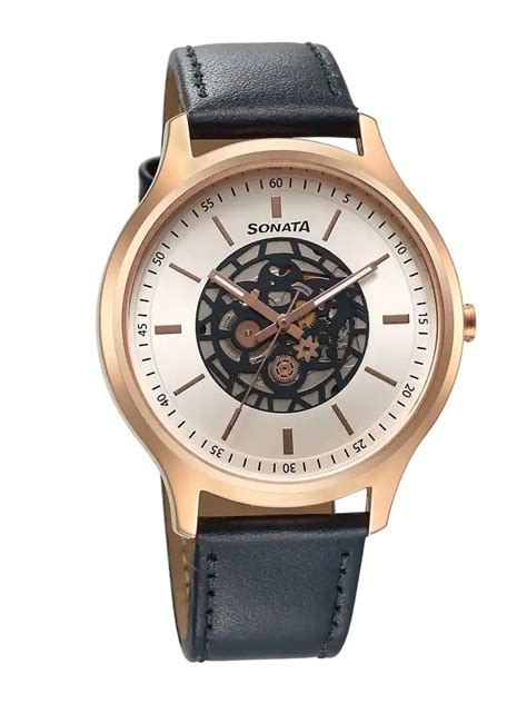 Titan Men Leather Straps Analogue Watch Nq Sl Price History