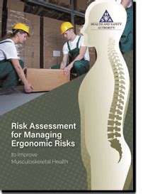 Risk Assessment For Managing Ergonomic Risks Health And Safety Authority