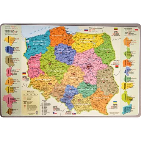 Mapa Administracyjna Polski