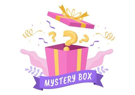 mystery gift box  cardboard box open    question mark