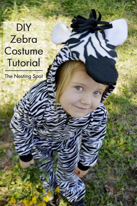 Tutorial: Easy DIY Zebra, Horse, or Unicorn Costume