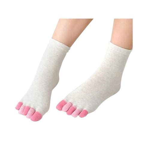 Chaussette Doigts Femme Chaussettes Orteils S Par S De Sport En Coton