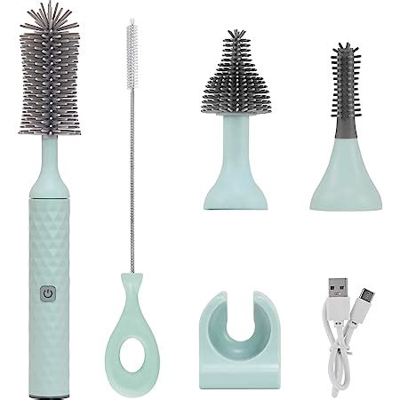 Amazon Whnl Rechargeable Electric Bottle Brush Set With Piece