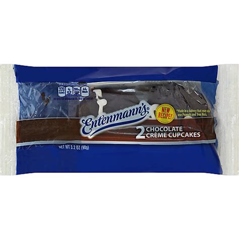 Entenmann S Chocolate Creme Filled Cupcakes Pack Ss Oz Donuts