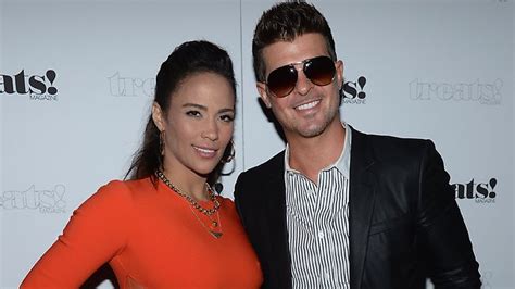 Robin Thicke Spills On Sex Love And Nudity With Wife Paula Patton