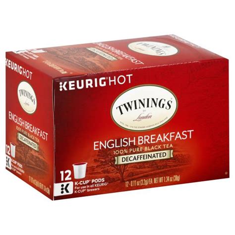 Twinings Decaffeinated English Breakfast 100 Pure Black Tea Publix