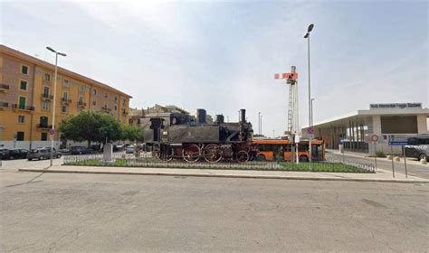 Foggia La Locomotiva Della Villa Sar Restaurata E Trasferita