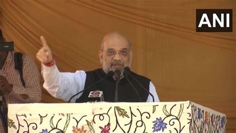 No Talks With Pakistan Modi Govt Wont Tolerate Terrorism Amit Shah