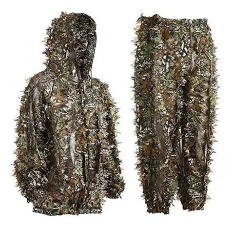 Ropa De Camuflaje T Ctico Traje De Camuflaje Francotirador Cuotas Sin