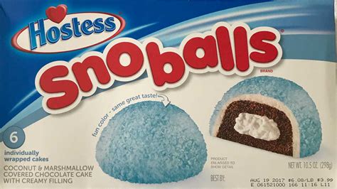 hostess snowballs blue