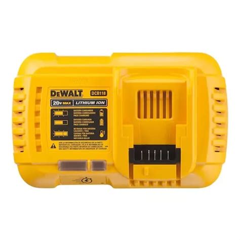 Cargador Flexvolt Litio Ion 20v 60v Dewalt Dcb118 B2 E O Cuotas Sin